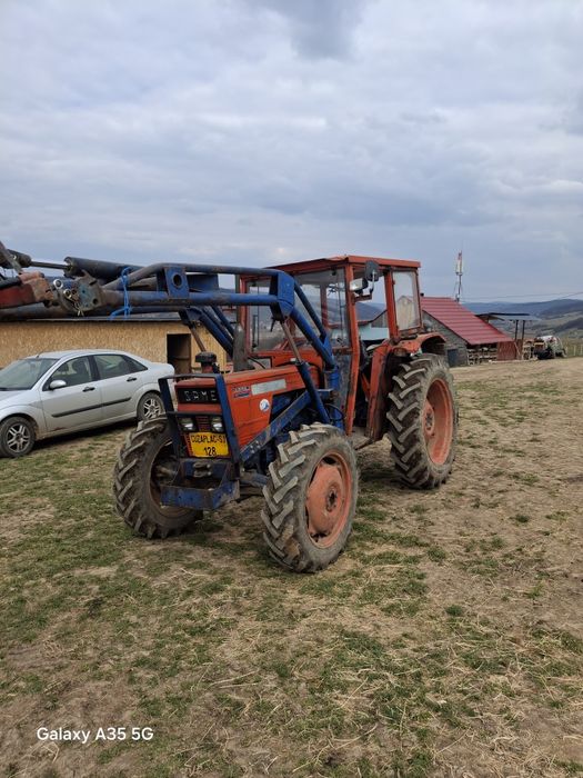 Tractor Same 55 cu cupa si furci!
