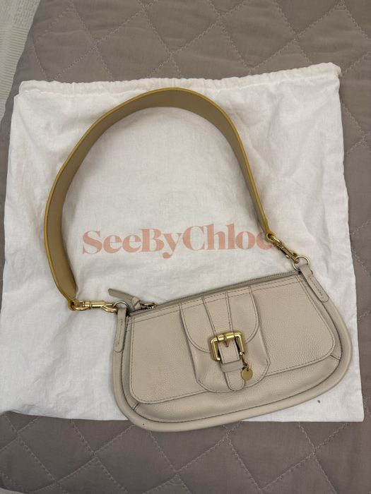 Естествена кожа чанта Chloe