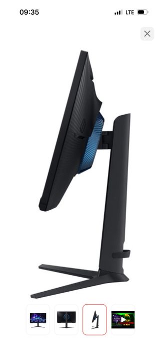 Монитор 24" Samsung Odyssey G3 LS24DG302EIXCI черный