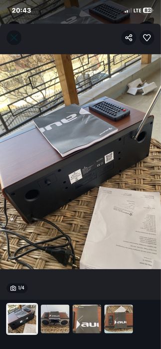 Radio cd DAB AUNA nou