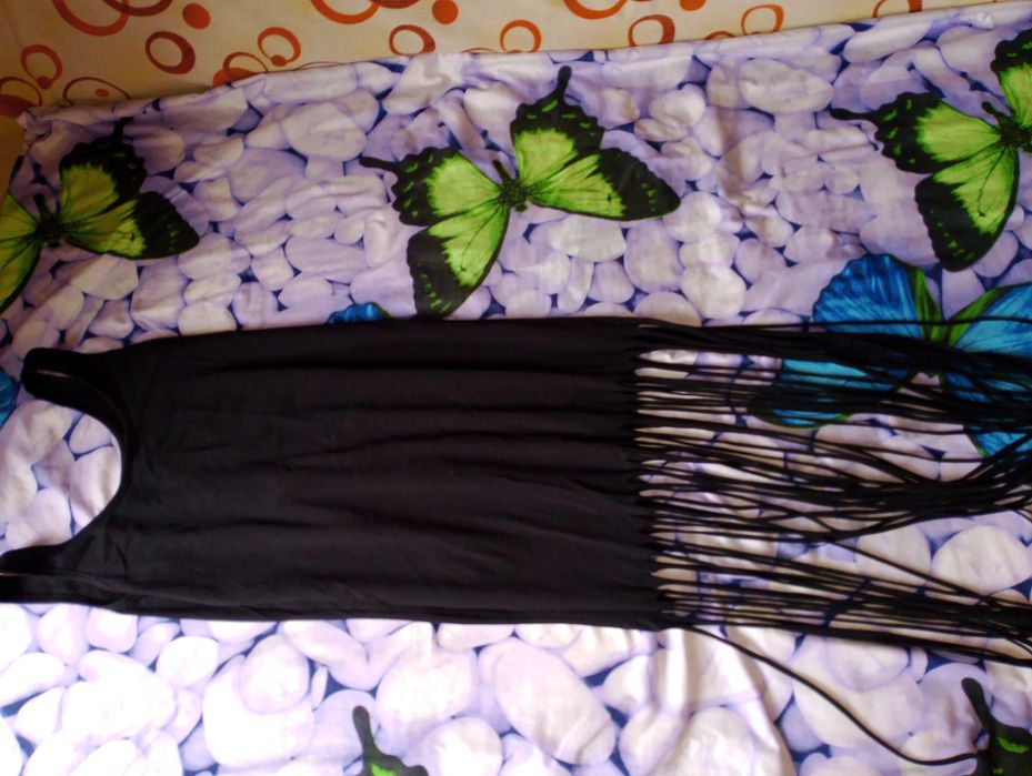 Rochie dama franjuri