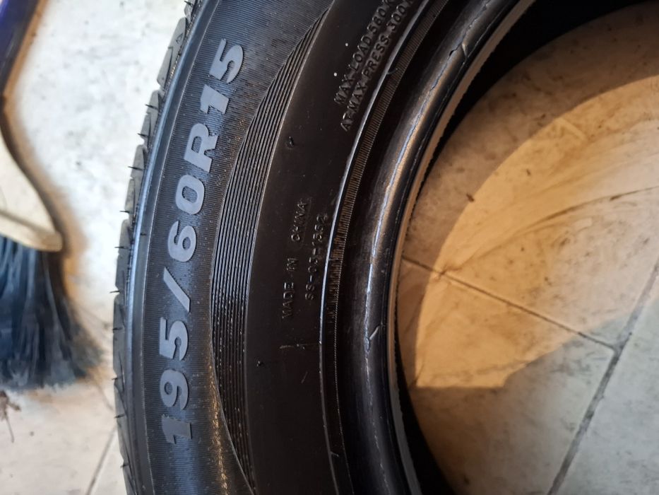 2 Летни гуми Тракмакс 195/60/15 ДОТ21 7мм