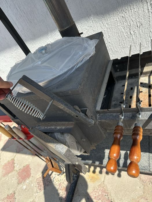 Печь-мангал Искандер 400 "Инклайн Эйр"