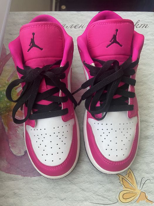 Цикламени AIR Jordan1 low fund gg