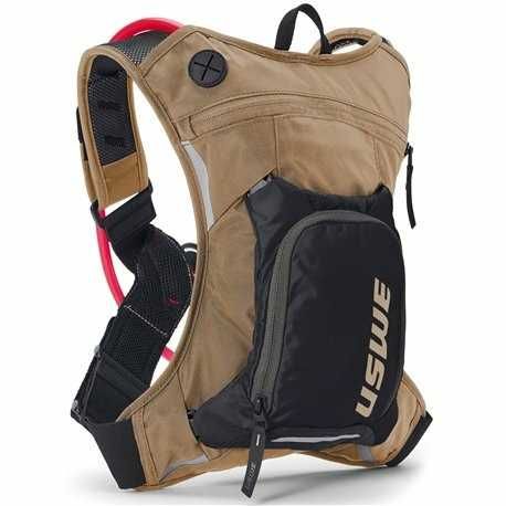 Rucsac hidratare USWE Moto Hydro 3L Bronze