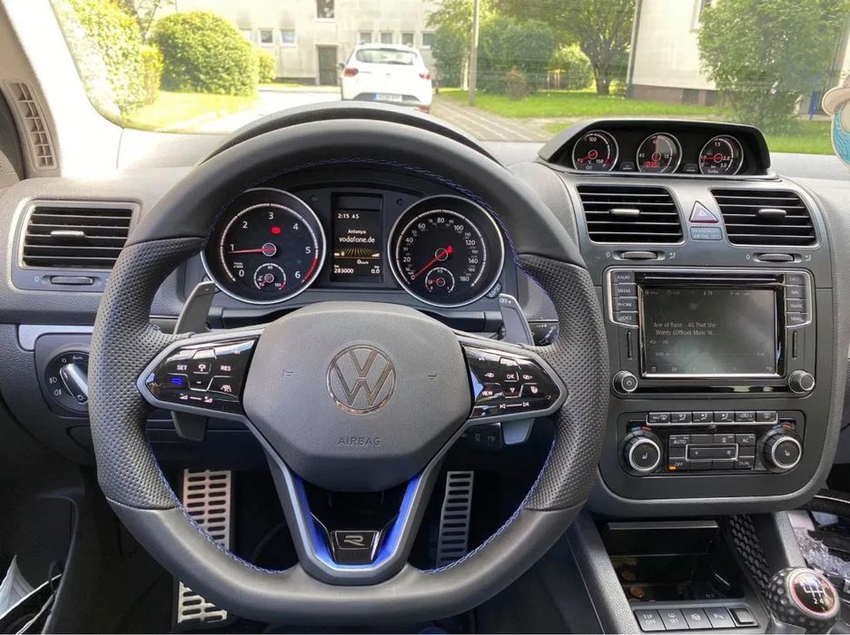 Volan Arteon / Golf 8 Rline cusatura albastra, Gti ( passat tiguan )