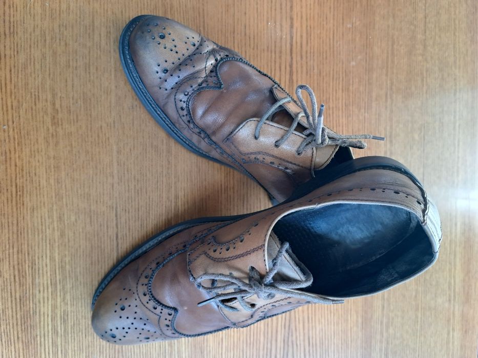 Обувь кожанные 41