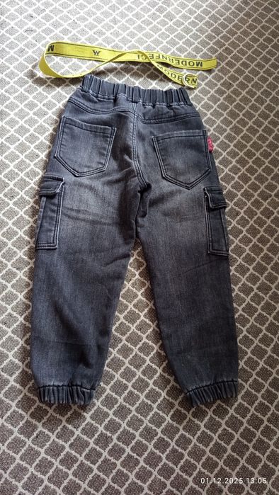 Джинсовые брюки детские  демисезонные