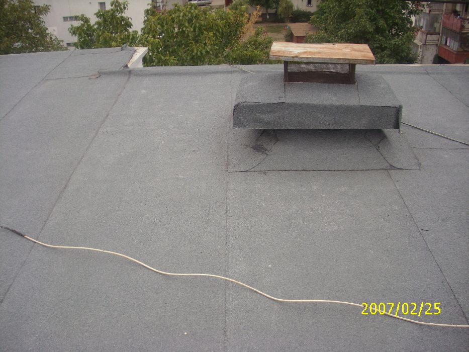 Hidroizolatii acoperise bloc ,hale,terase cu membrana bituminoasa...