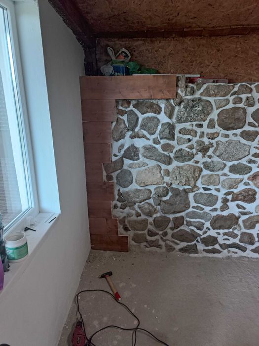 Фугиране на каменни стени,камък