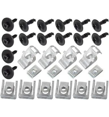 Kit montaj set suruburi cleme fixare scut Audi A4 B8 B8,5 A5 8T