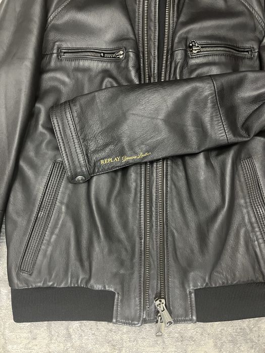Яке REPLAY естествена кожа