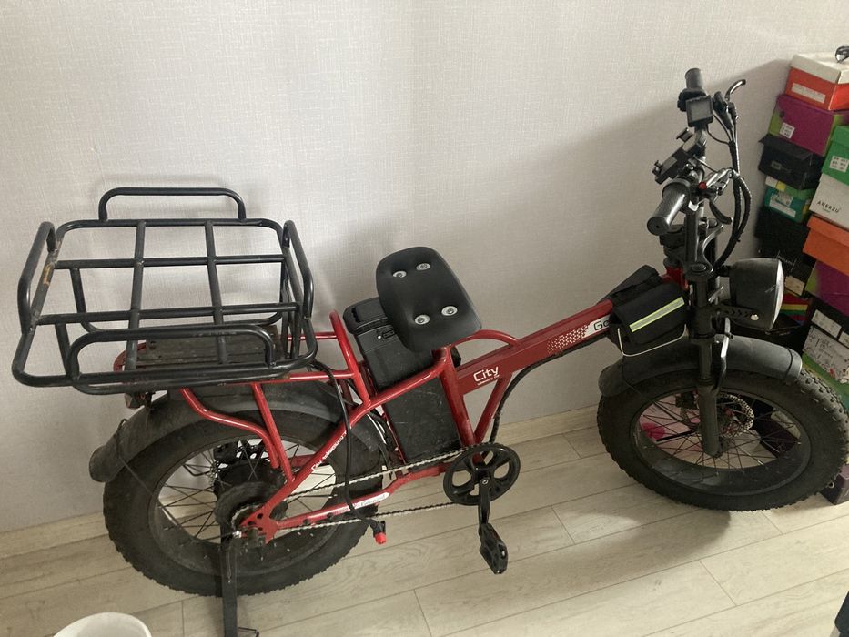 Электровелосипед Geopard City Takeaway Car, фитбайк