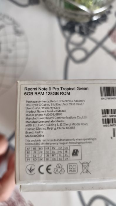 Продам Xiaomi Redmi note 9 pro