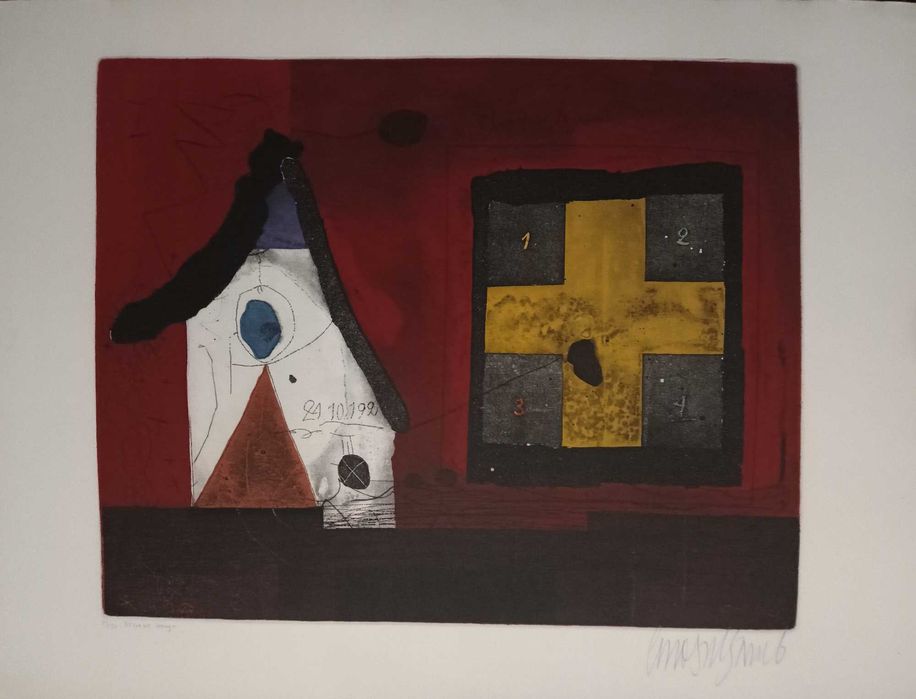 Картини - известните художници Стоян Цанев, Георги Лечев, Милко Божков