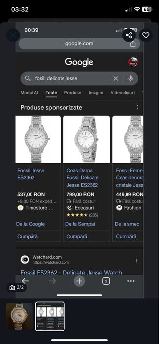 Fosill Jesse Delicate