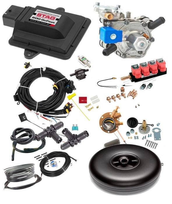 Установка газ баллонов на любых легковых автомобилей на турбо и на др.