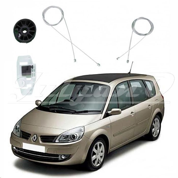 Ремонтен комплект за ел. машинка за стъкло за RENAULT SCENIC II