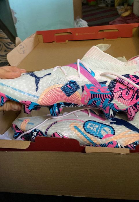 Puma Future 7 Ultimate Volume Up FG/AG - White - Уникат