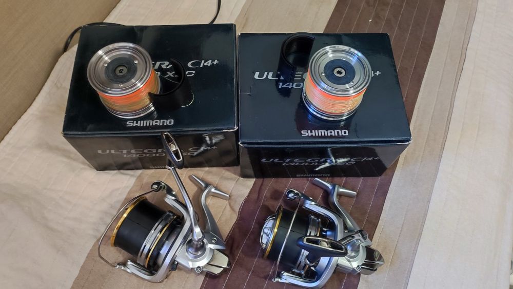 Vând mulinete Shimano ultegra ci4 xsc 14000