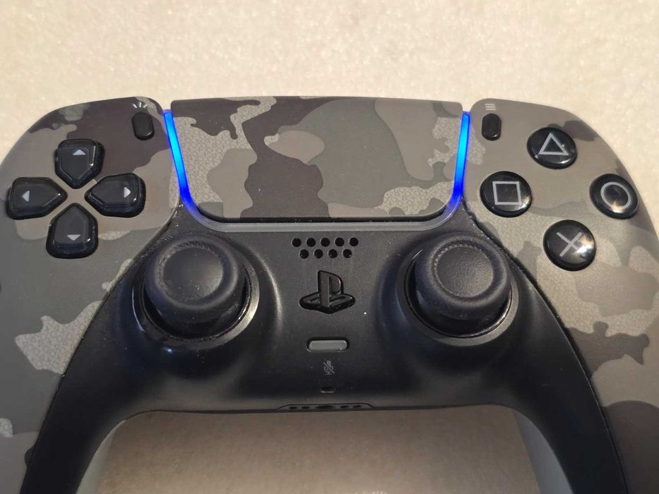 Controller Wireless PlayStation 5 DualSense, Grey Camouflage - poze