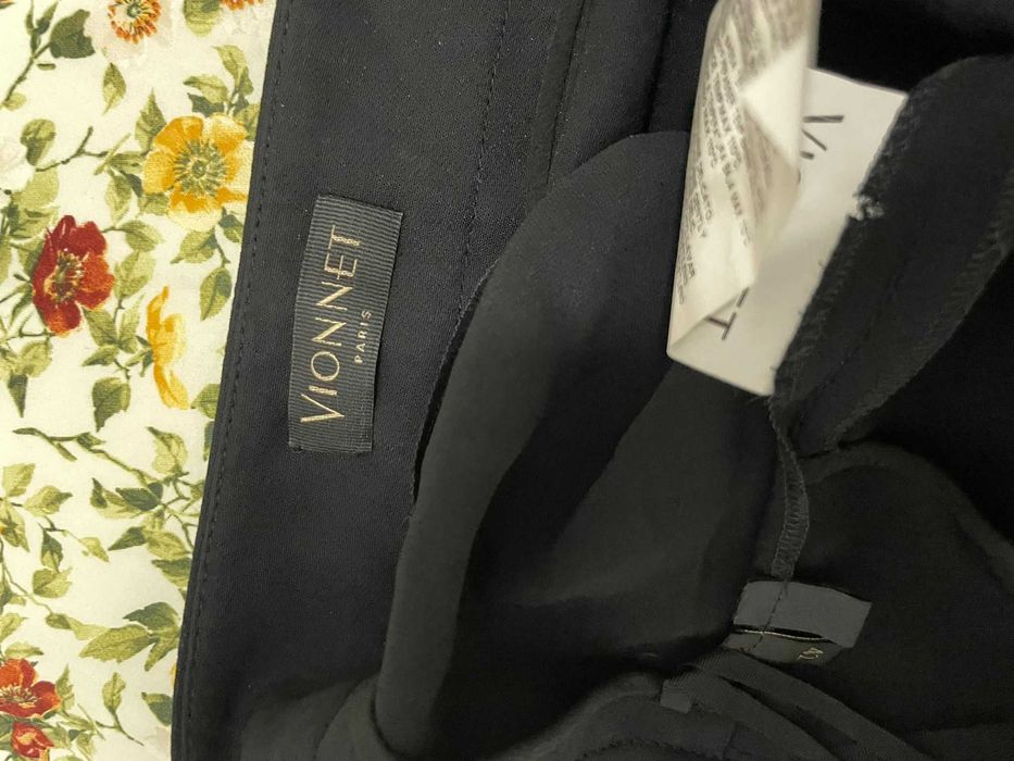 Pantaloni Vionnet