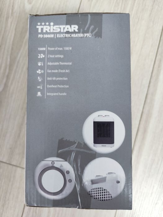 Aeroterma Ventilator incalzitor Radiator ceramica 1500W TRISTAR