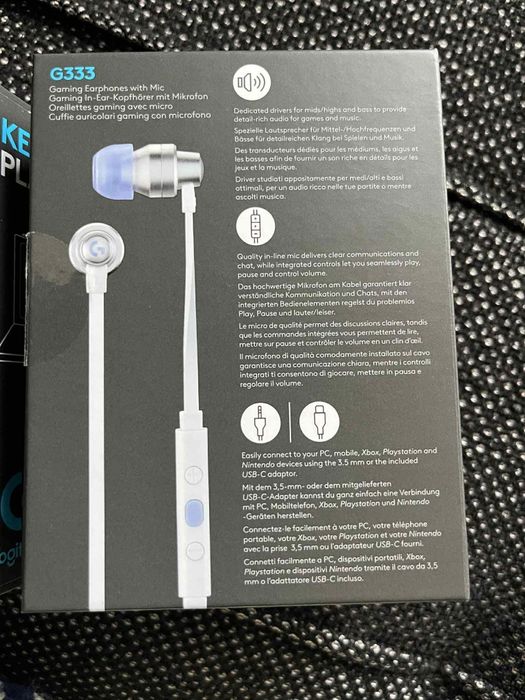Logitech G333 Gaming слушалки