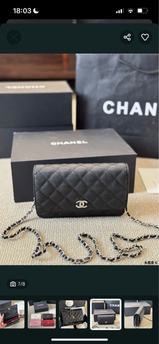 Geanta Chanel piele naturala pe comanda