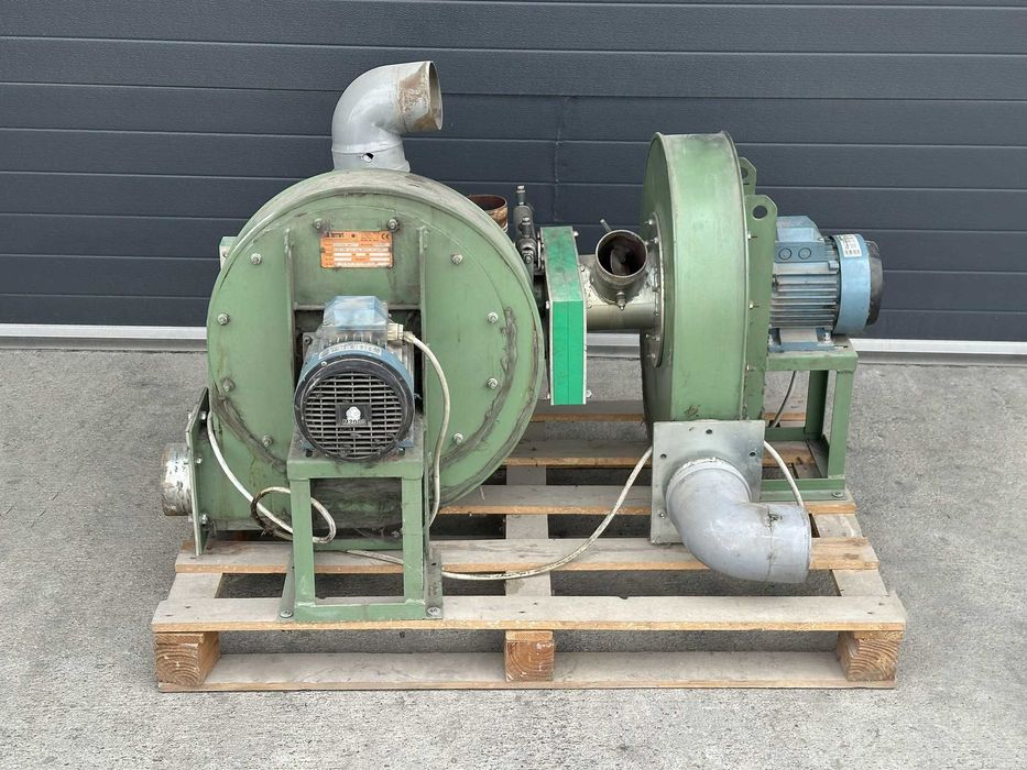 Pompa de vacuum/ exhaustor cu motor