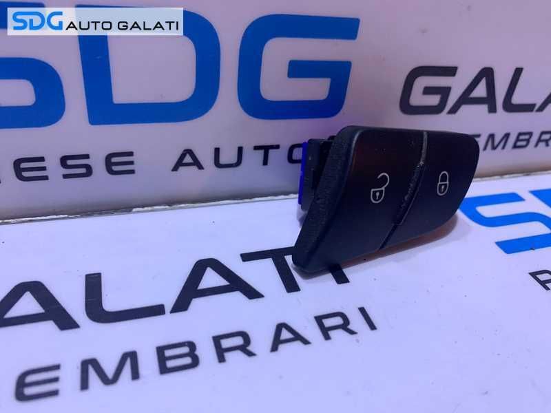 Buton Comutator Blocare Deblocare Usa Usi Portiera Portiere Stanga Fata Sofer VW Passat B6 2005 - 2010 Cod 3C0962125B