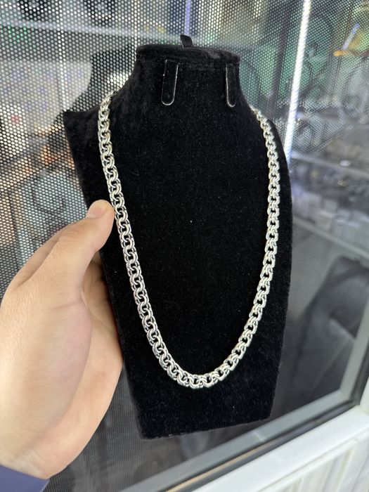 Кумуш Цепочка 925 Проба 59.21 Грамм 55 См