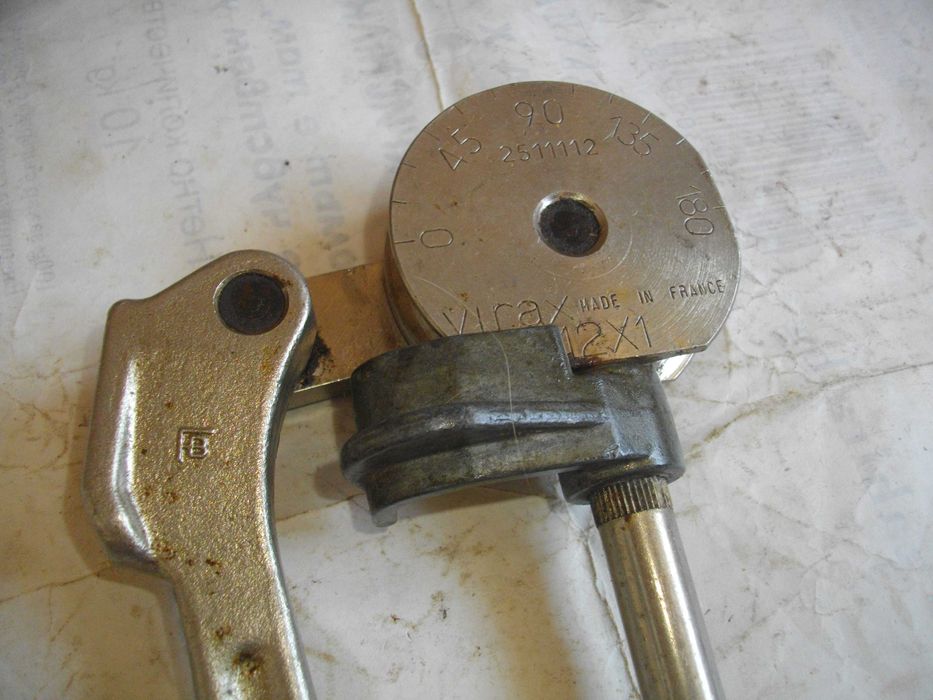 Немски резак оксижен 2 рамена/Динамометричен ключ/ Тръбогиб 12мм VIRAX