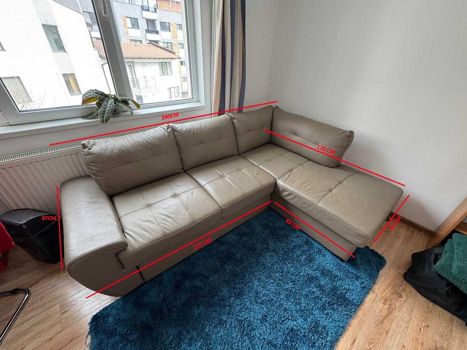Coltar / Canapea Extensibila