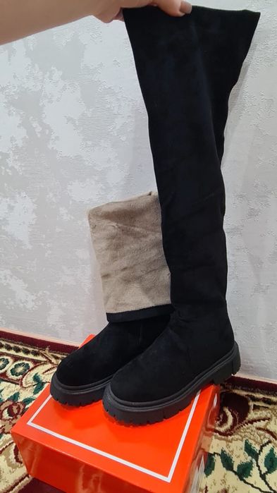 Зимние ботфорты 37 размера