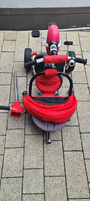 Tricicletă Cocolle Urbio roșie, stare bună