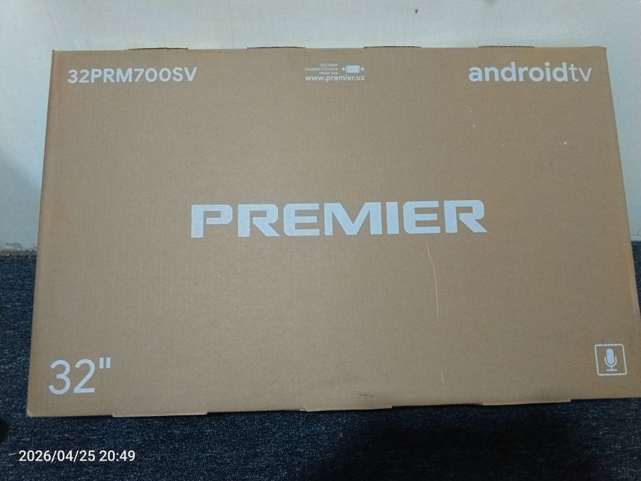 Televizor premier 32prm700sv android ovozli boshqaruvi bor yangi