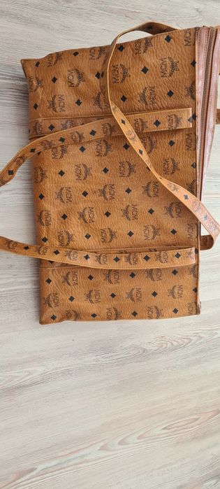 Mcm Geantă de mână - cognac