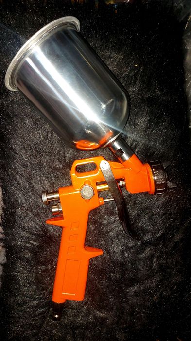 Бояджийски пистолет с горно казанче