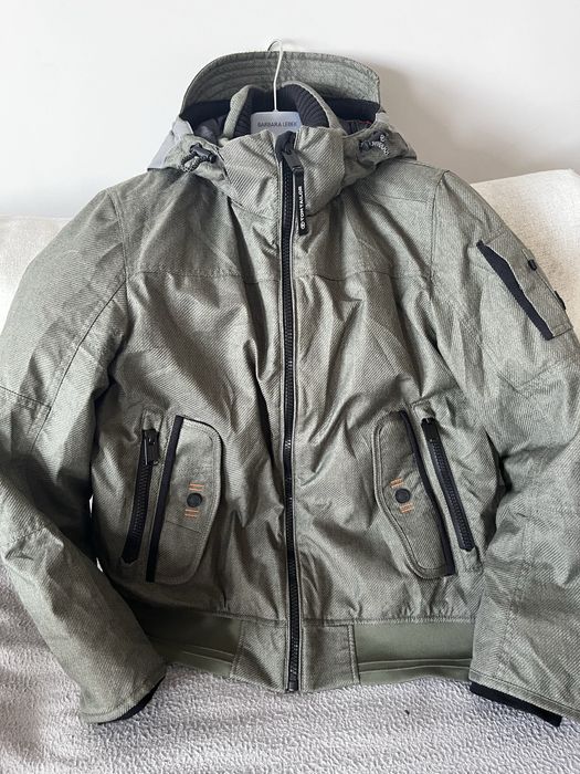 Мъжко зимно яке Tom Tailor, размер M, цвят зелен