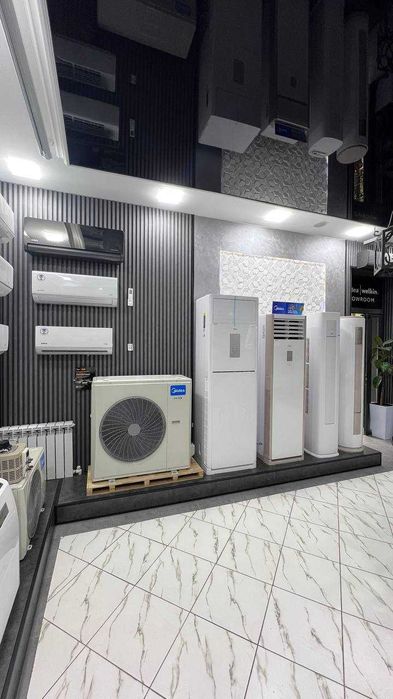 Midea колонный кондиционери FST INV — 48,000 Btu / 220V / Инвертер