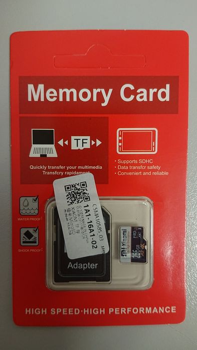 Карта памет XIAOMI  256GB Подходяща за 4К видео