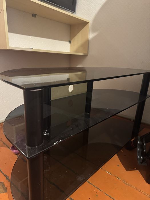 Стеклянное подставка