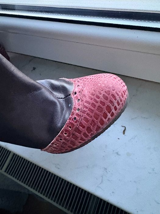 Cizme cu toc toamna piele doua modele 39