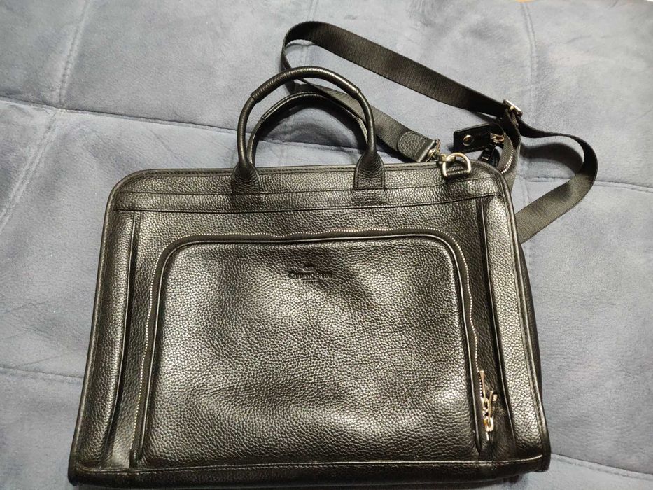 Сумка кожаная мужская