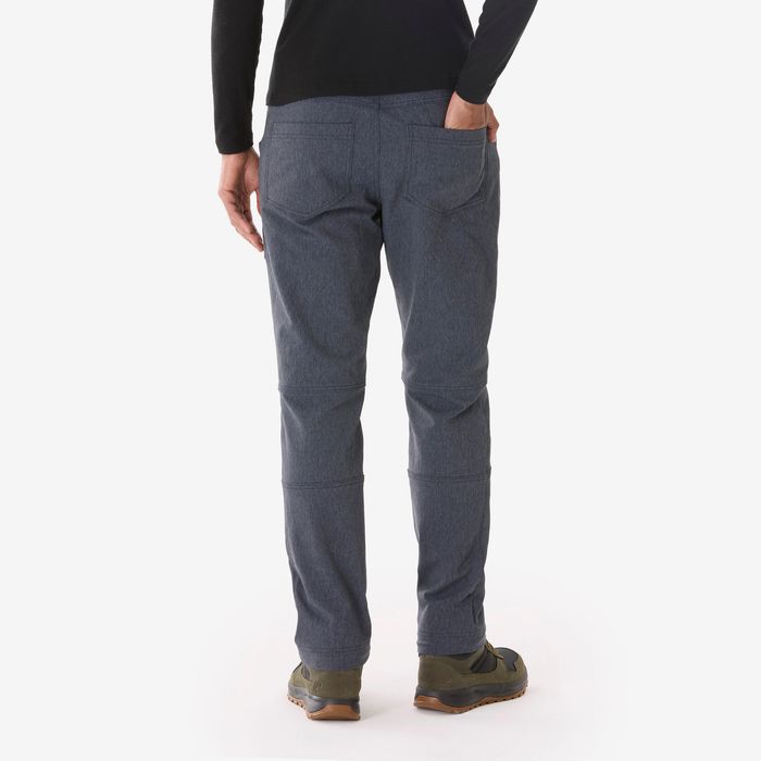 Pantaloni de drumeție 0° din denim - produs resigilat Decathlon