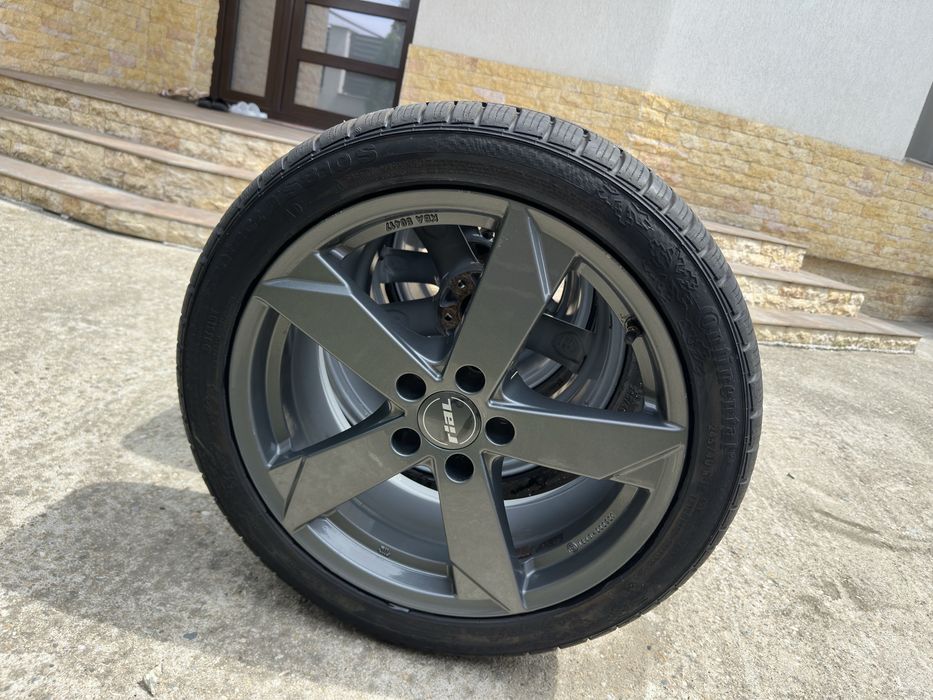 Vand 4 Jante Audi 18 inch cu Anvelope M+S 245 40 18