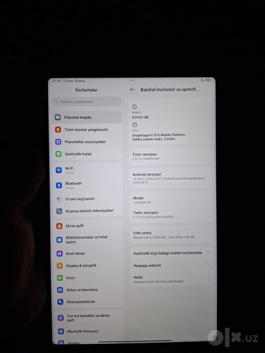 Xiomi pad 6 ideal