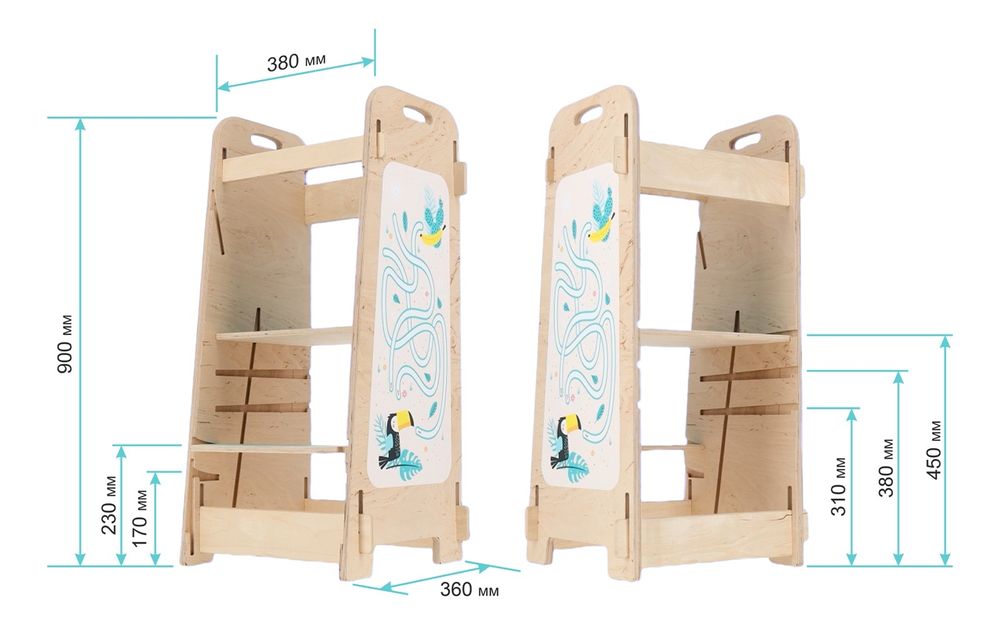 Детска монтесори кула