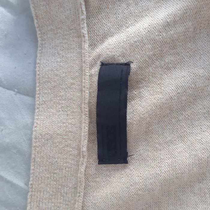 Bluza cu nasturi din bumbac Asos crem